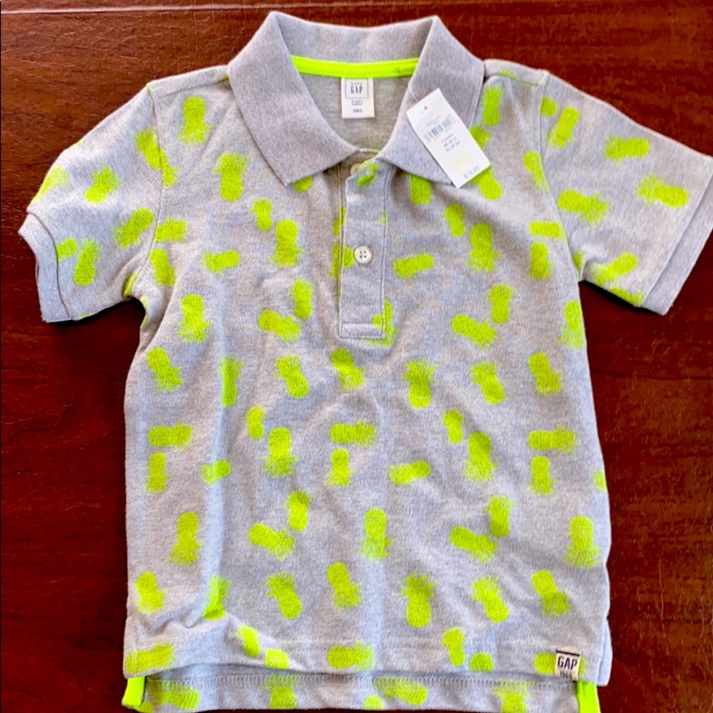 Baby gap 3T polo shirt tags on